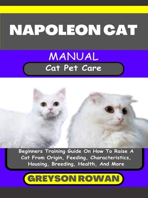 cover image of NAPOLEON CAT MANUAL  Cat Pet Care